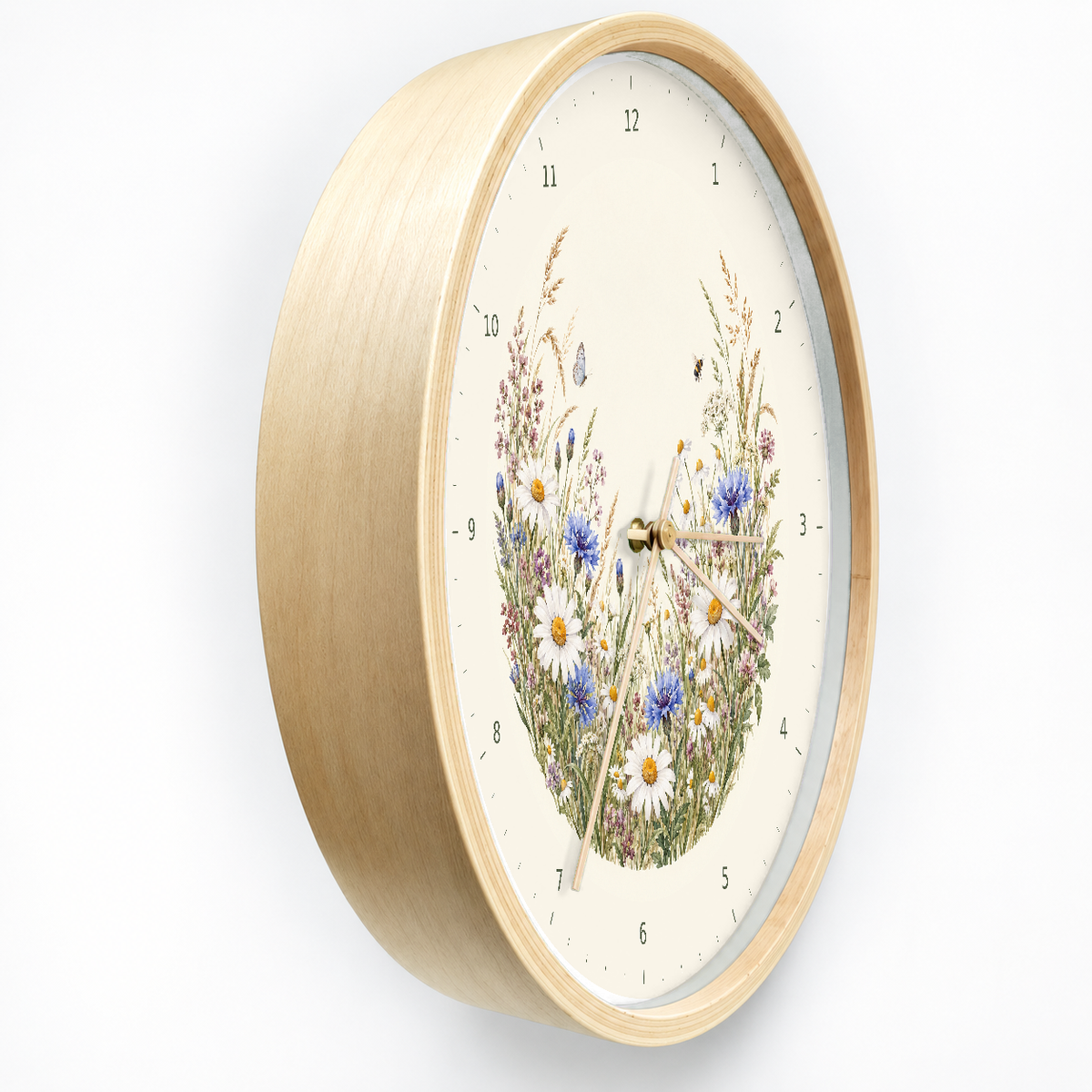 IMAGE_03_Angled_-_Wildflower_Meadow_Wall_Clock_30cm_Wooden_Frame_-_WC-F020_-_649310203680.png
