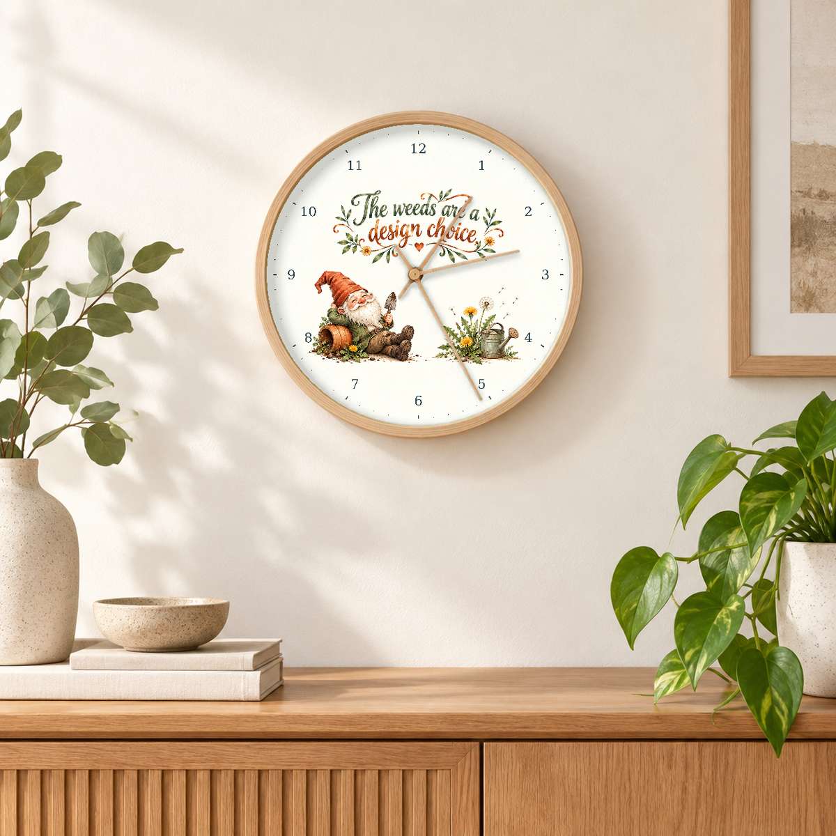 IMAGE_04_Wall_-_Funny_Garden_Gnome_Wall_Clock_30cm_Wooden_Frame_-_WC-H061_-_649310204090.png