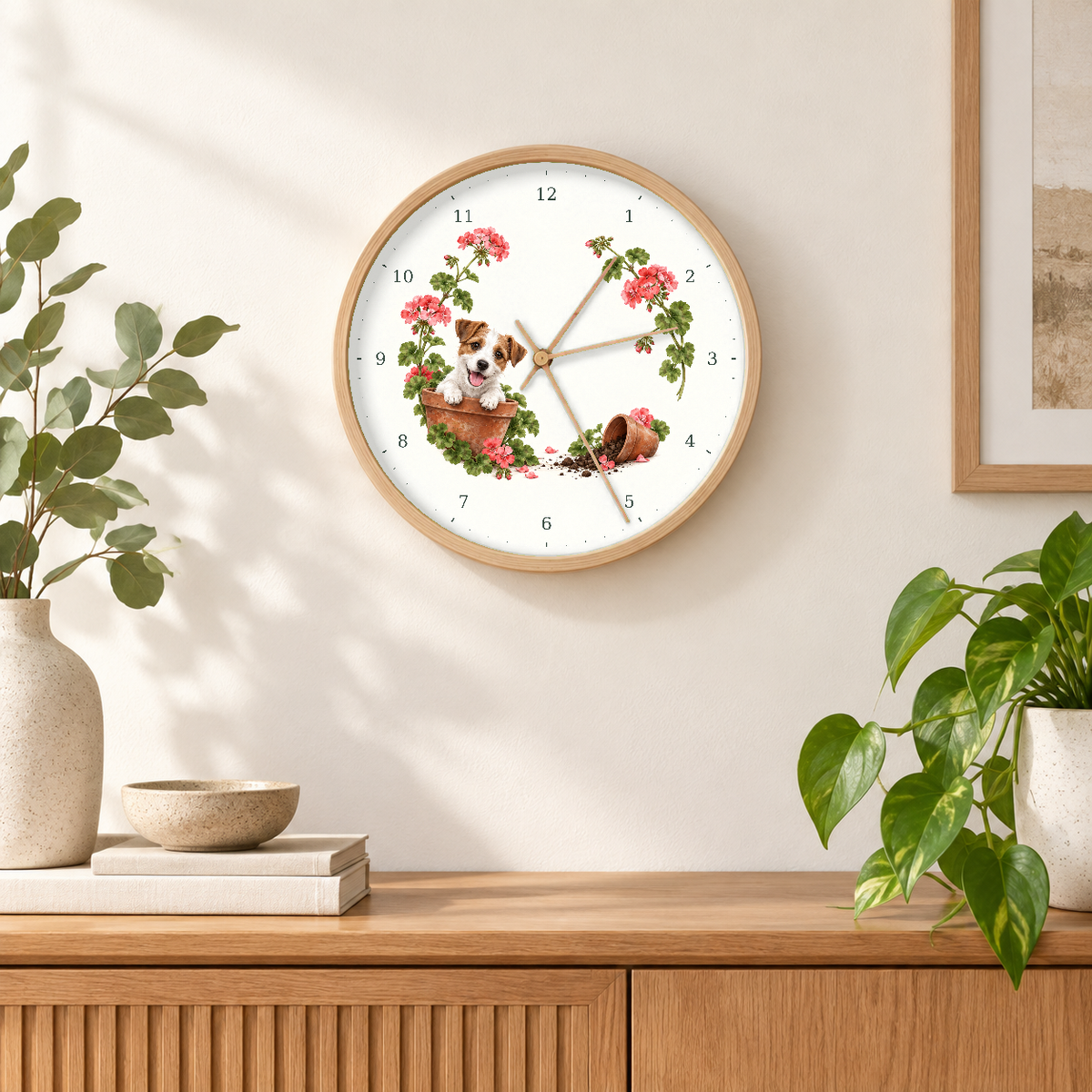 IMAGE_04_Wall_-_Jack_Russell_Flowerpot_Wall_Clock_30cm_Wooden_Frame_-_WC-D036_-_649310203840.png