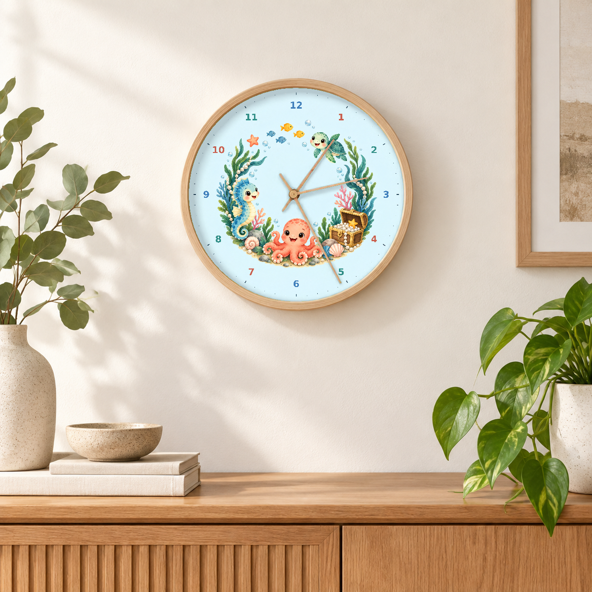 IMAGE_04_Wall_-_Kids_Octopus_Treasure_Wall_Clock_30cm_Wooden_Frame_-_WC-K095_-_649310204434.png