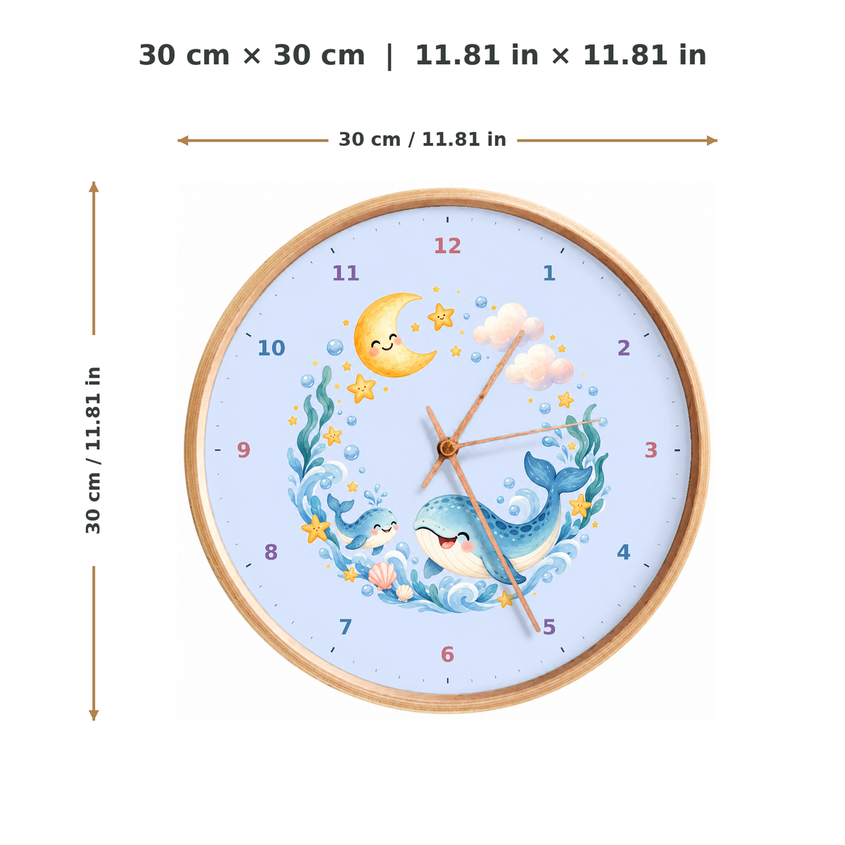 IMAGE_05_Measurements_-_Kids_Moonlight_Whale_Wall_Clock_30cm_Wooden_Frame_-_WC-K110_-_649310204588.png