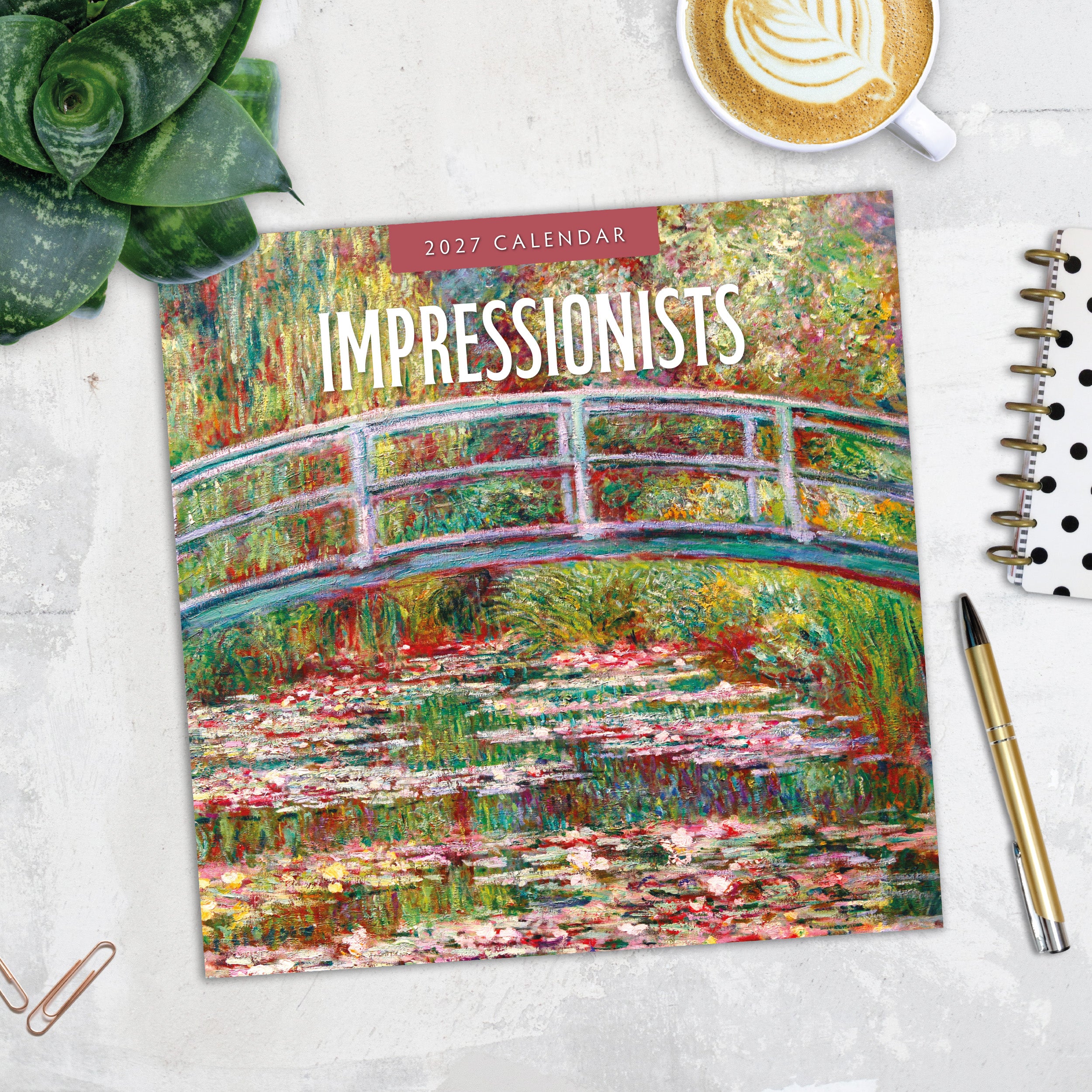 2027 Impressionists - Square Wall Calendar