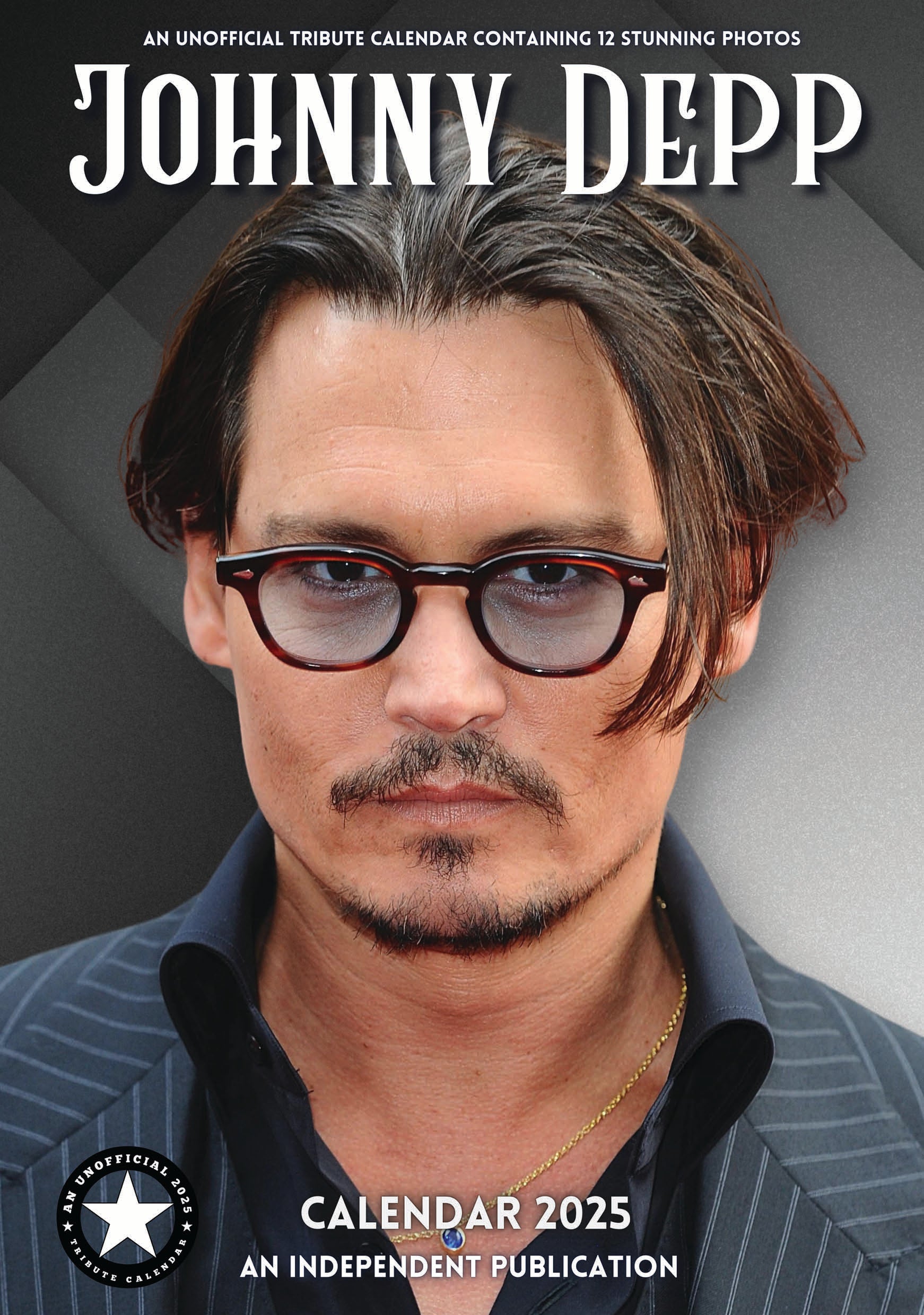 2025 Johnny Depp - A3 Wall Calendar