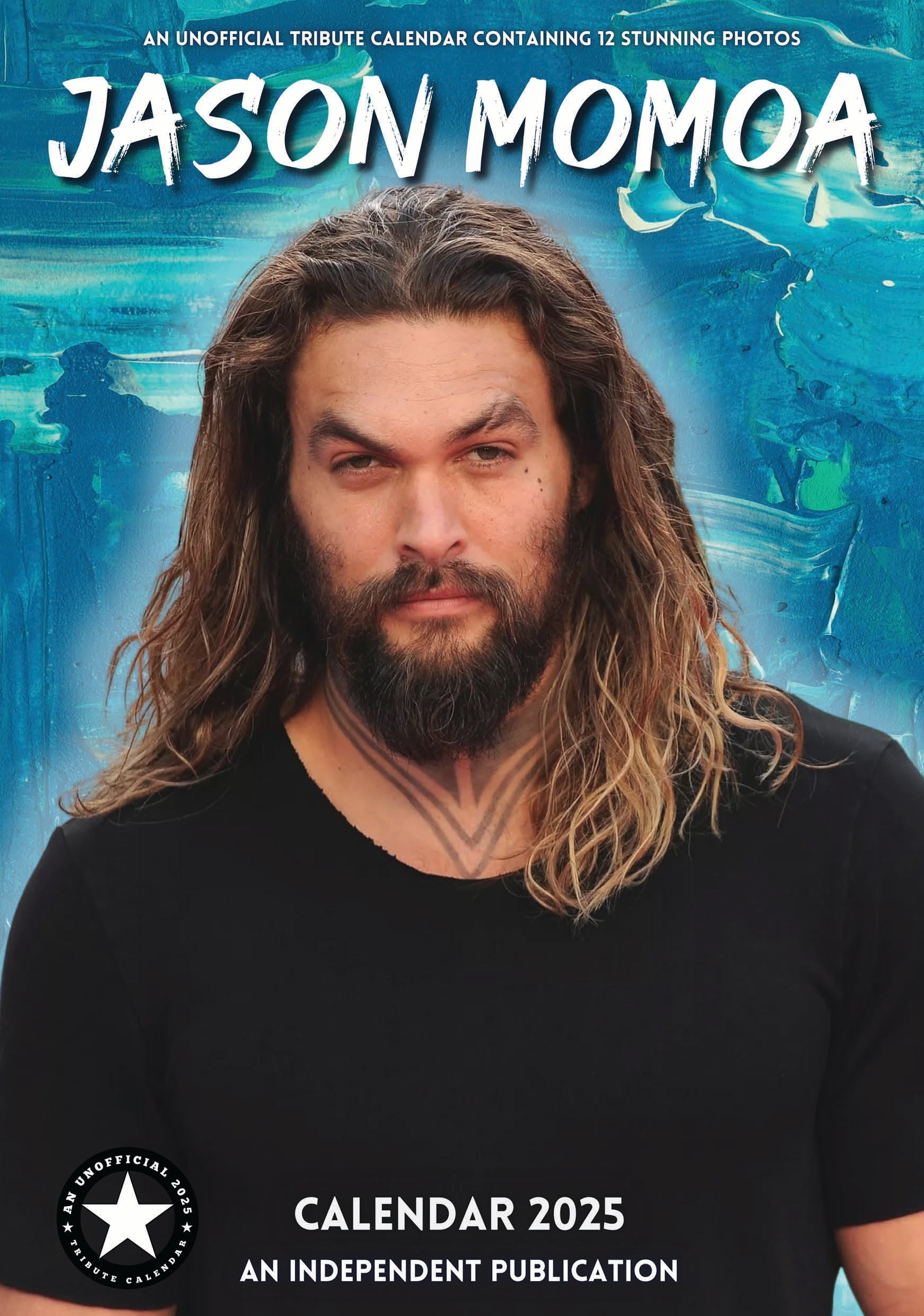 2025 Jason Momoa - A3 Wall Calendar