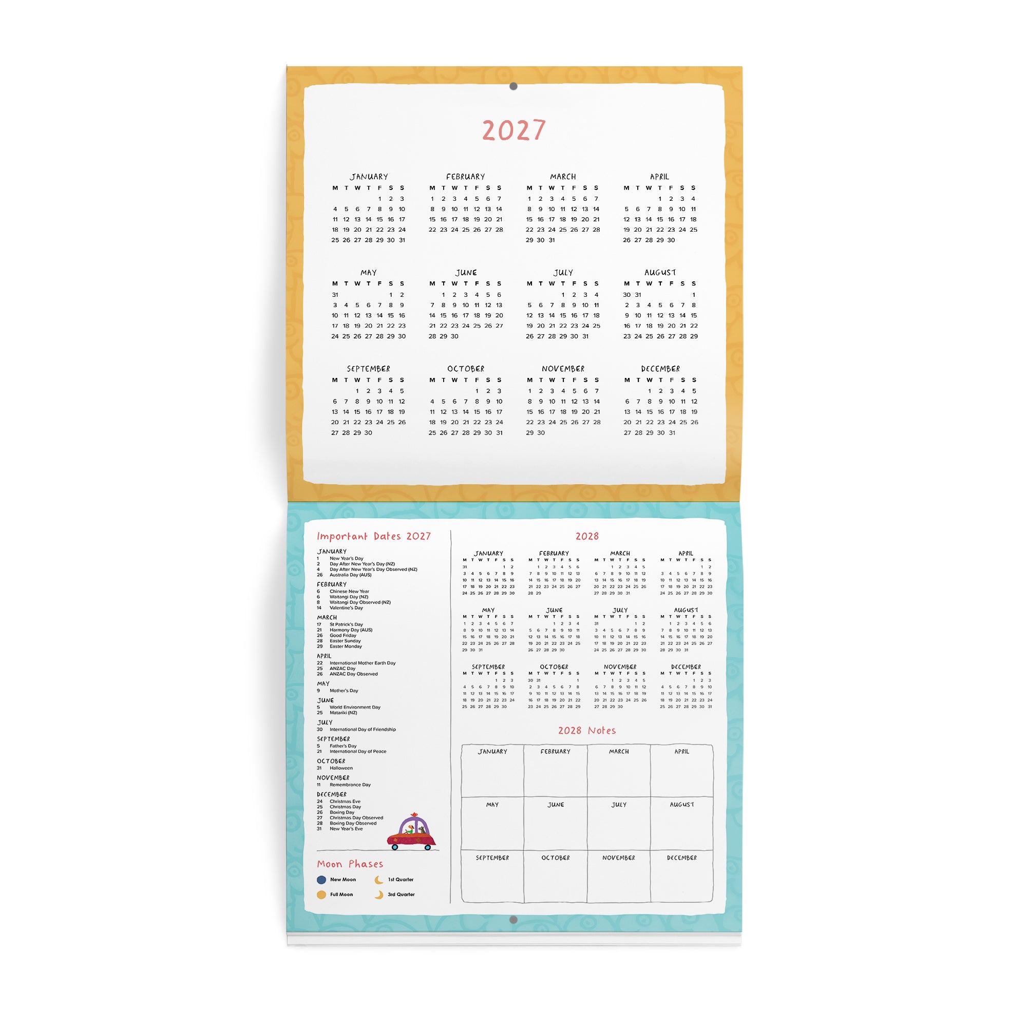 2027 Leunig by Michael Leunig - Square Wall Calendar