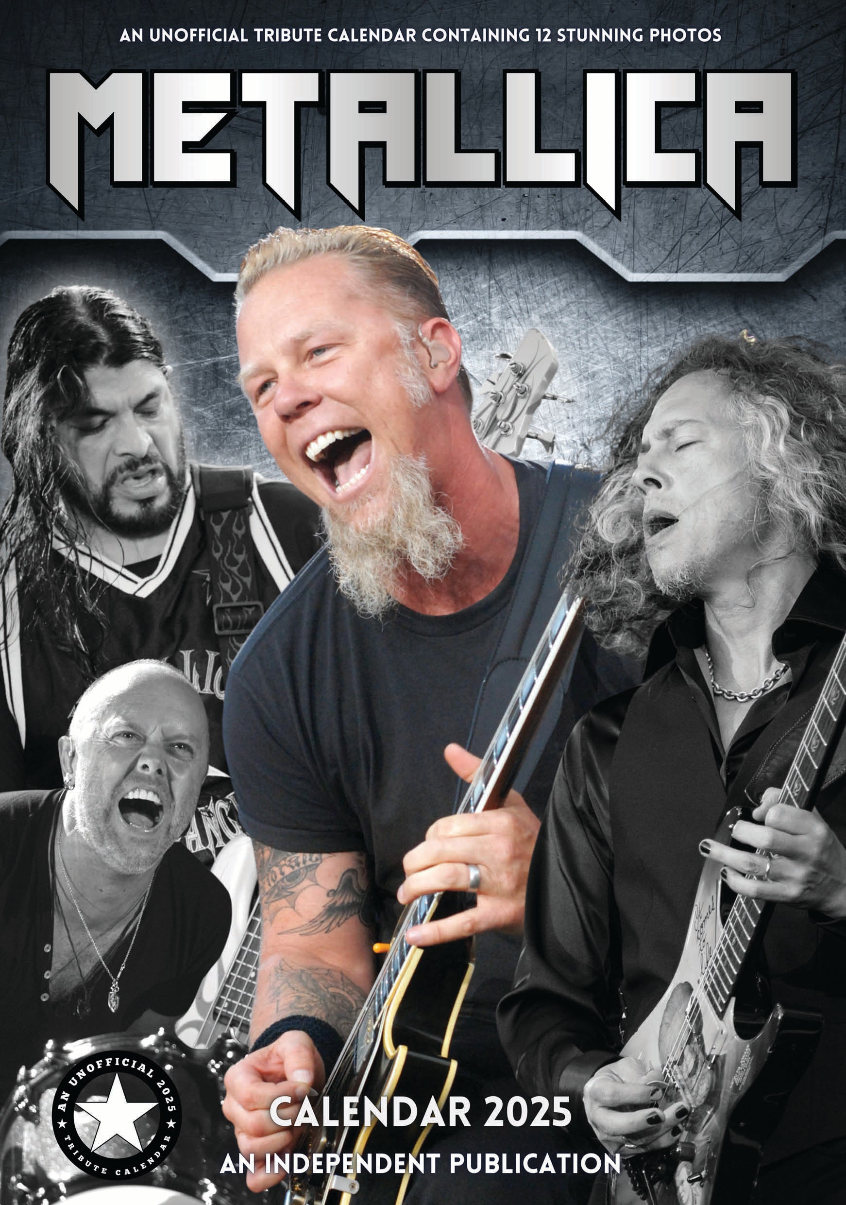 2025 Metallica - A3 Wall Calendar