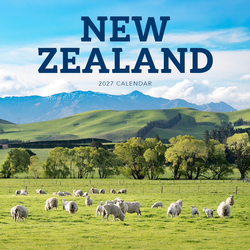 2027 New Zealand - Square Wall Calendar