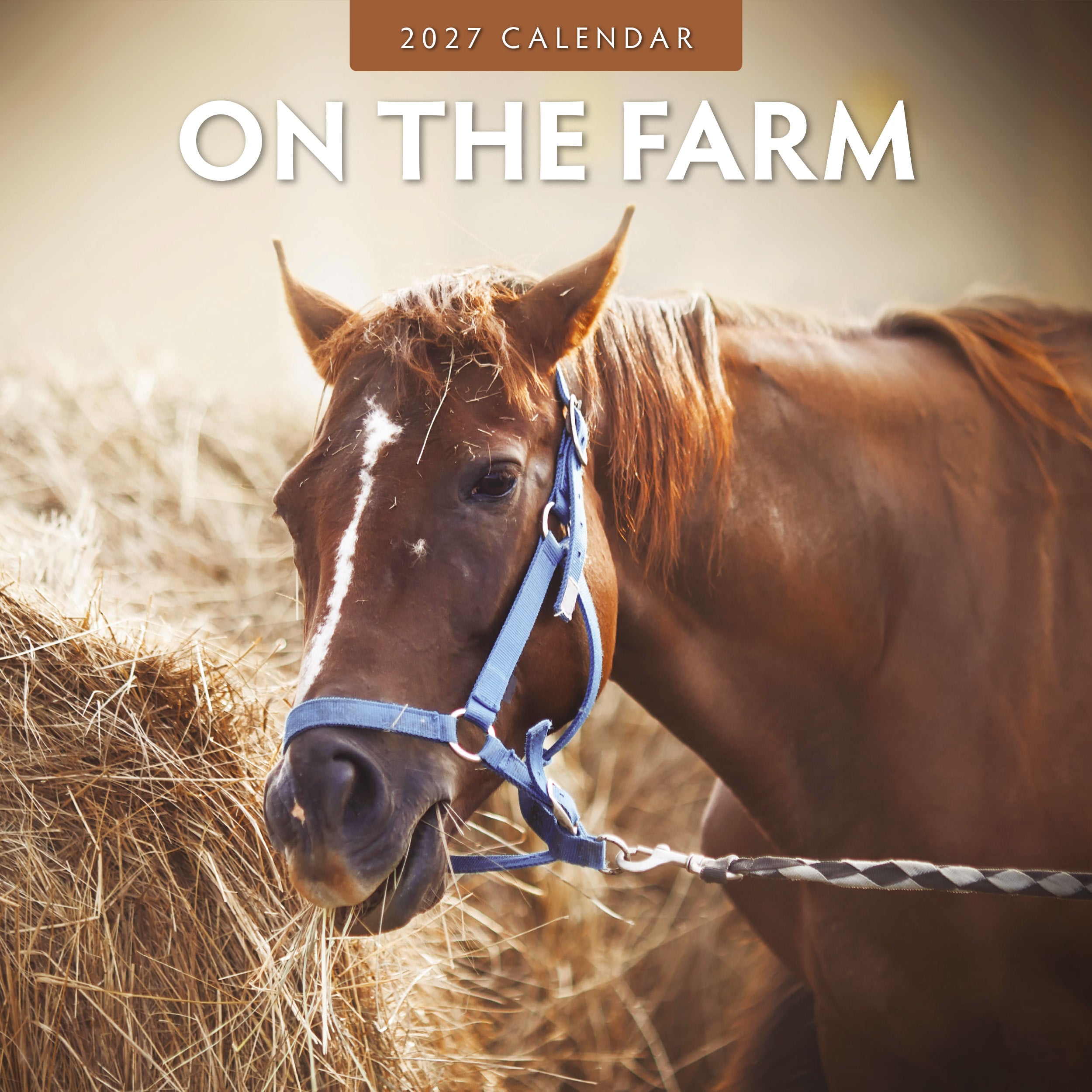 2027 On The Farm - Square Wall Calendar