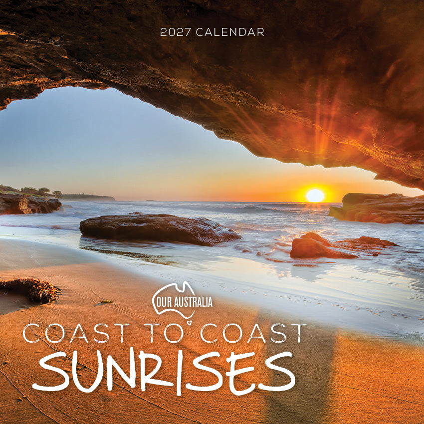 2027 Our Australia Coast To Coast Sunrises - Square Wall Calendar