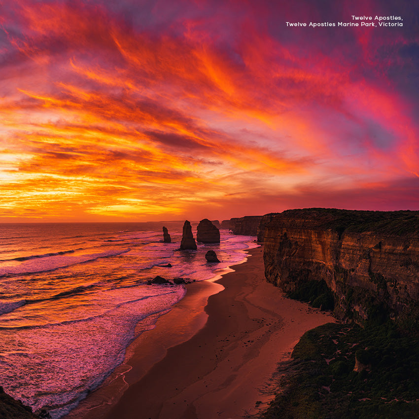 2027 Our Australia Sunsets - Square Wall Calendar