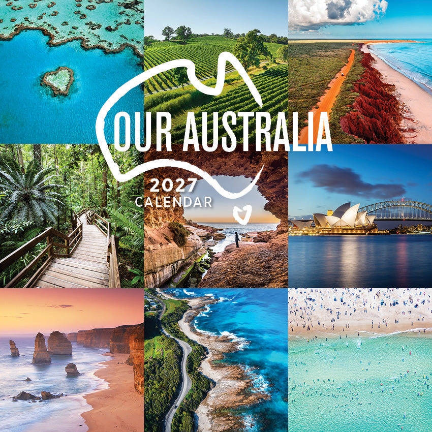 2027 Our Australia - Square Wall Calendar