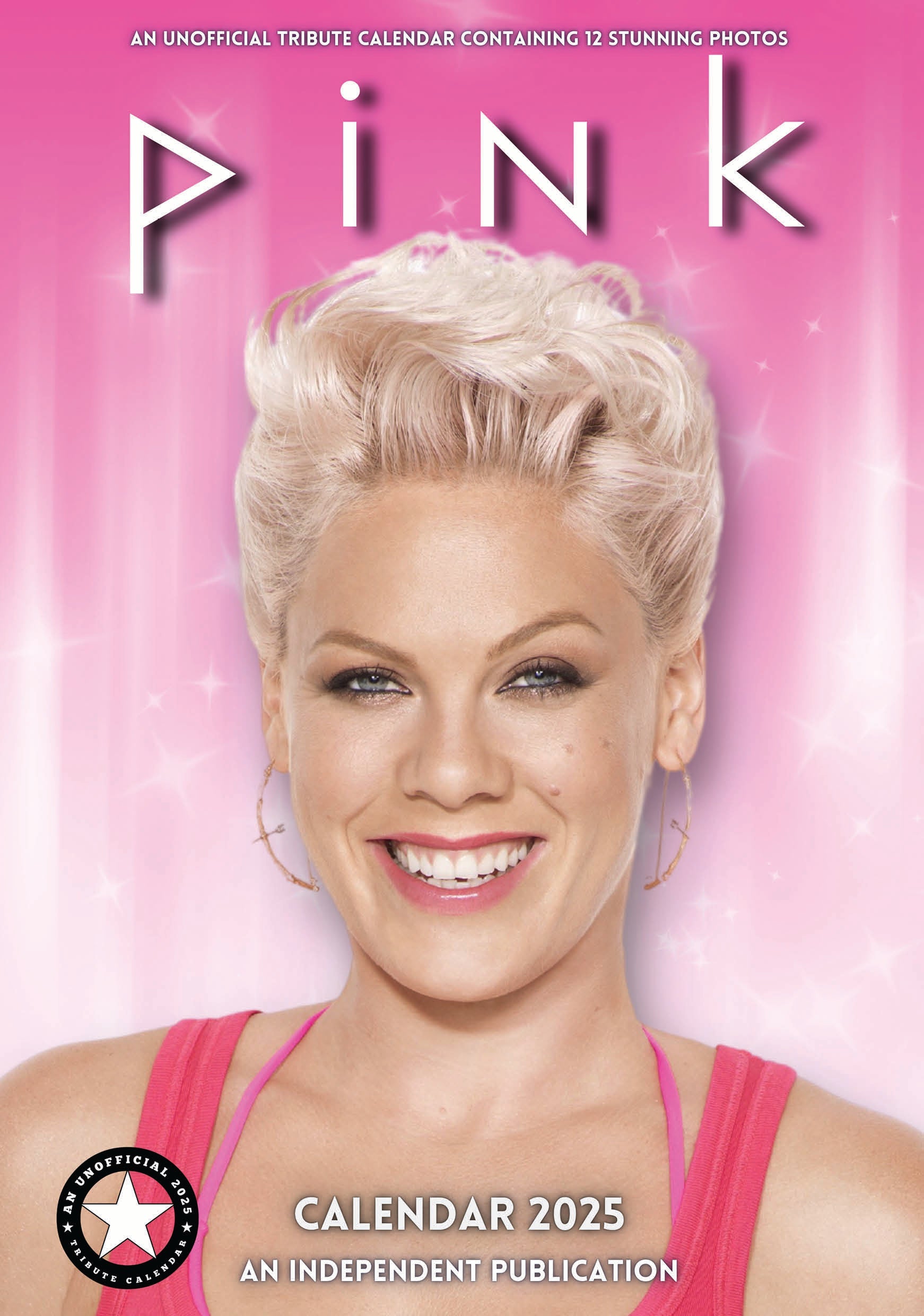 2025 Pink (P!nk) - A3 Wall Calendar