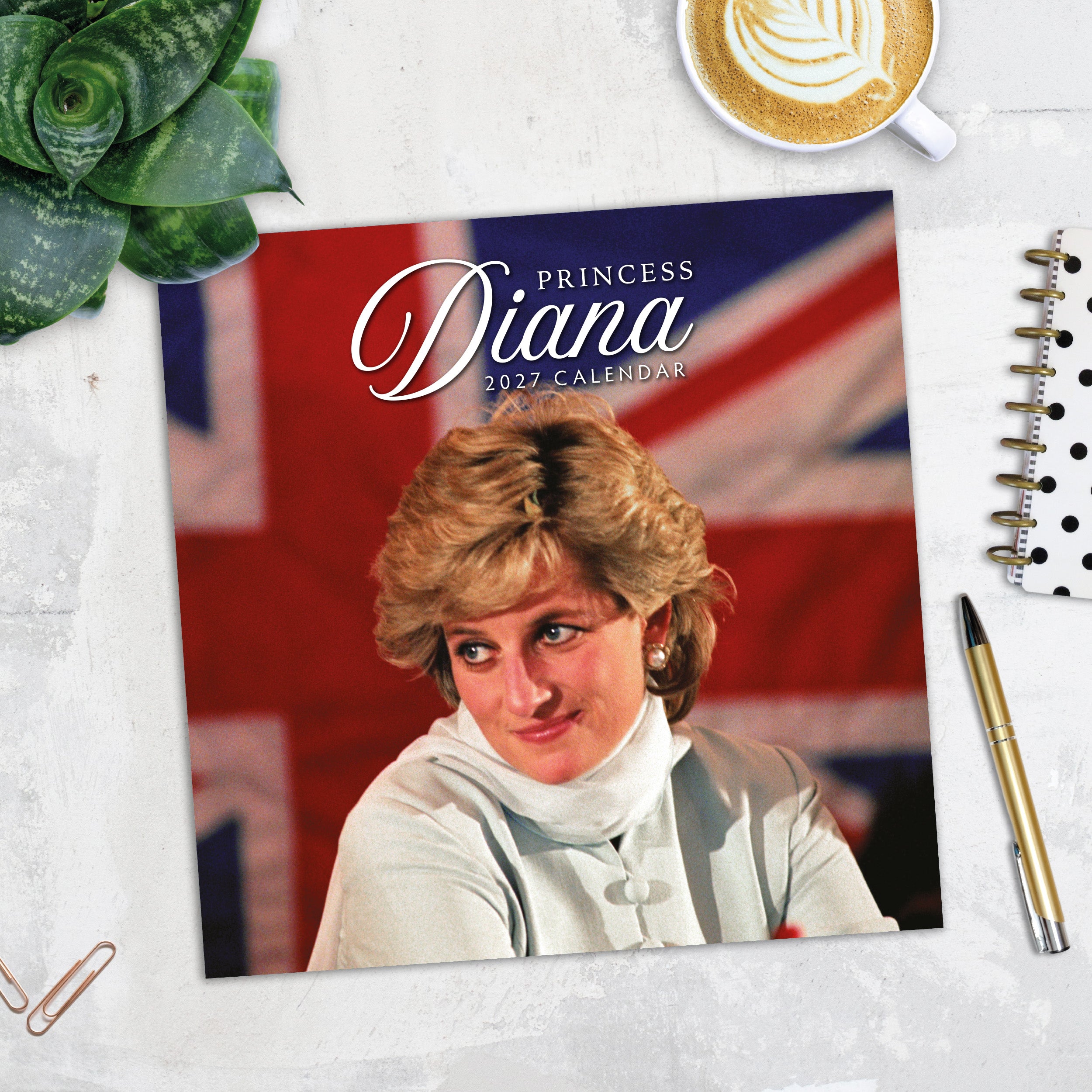 2027 Diana - Square Wall Calendar