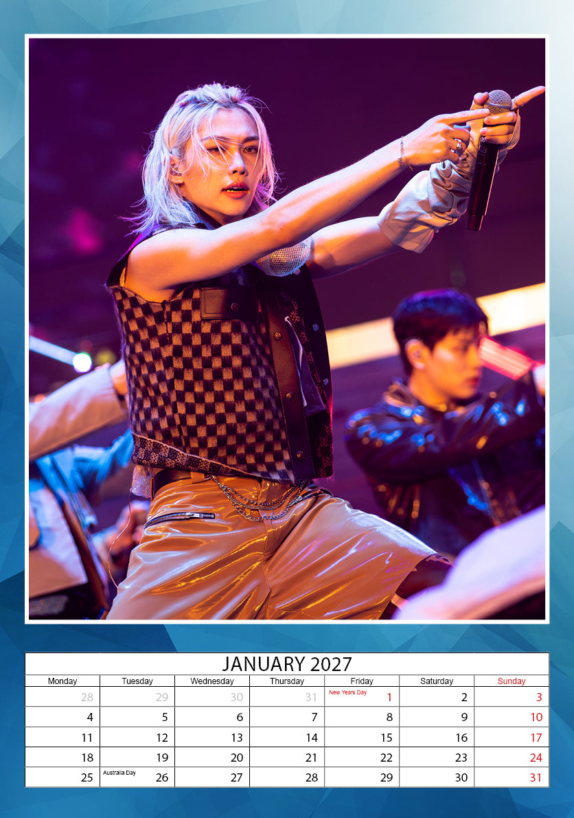 2027 Stray Kids - A3 Wall Calendar