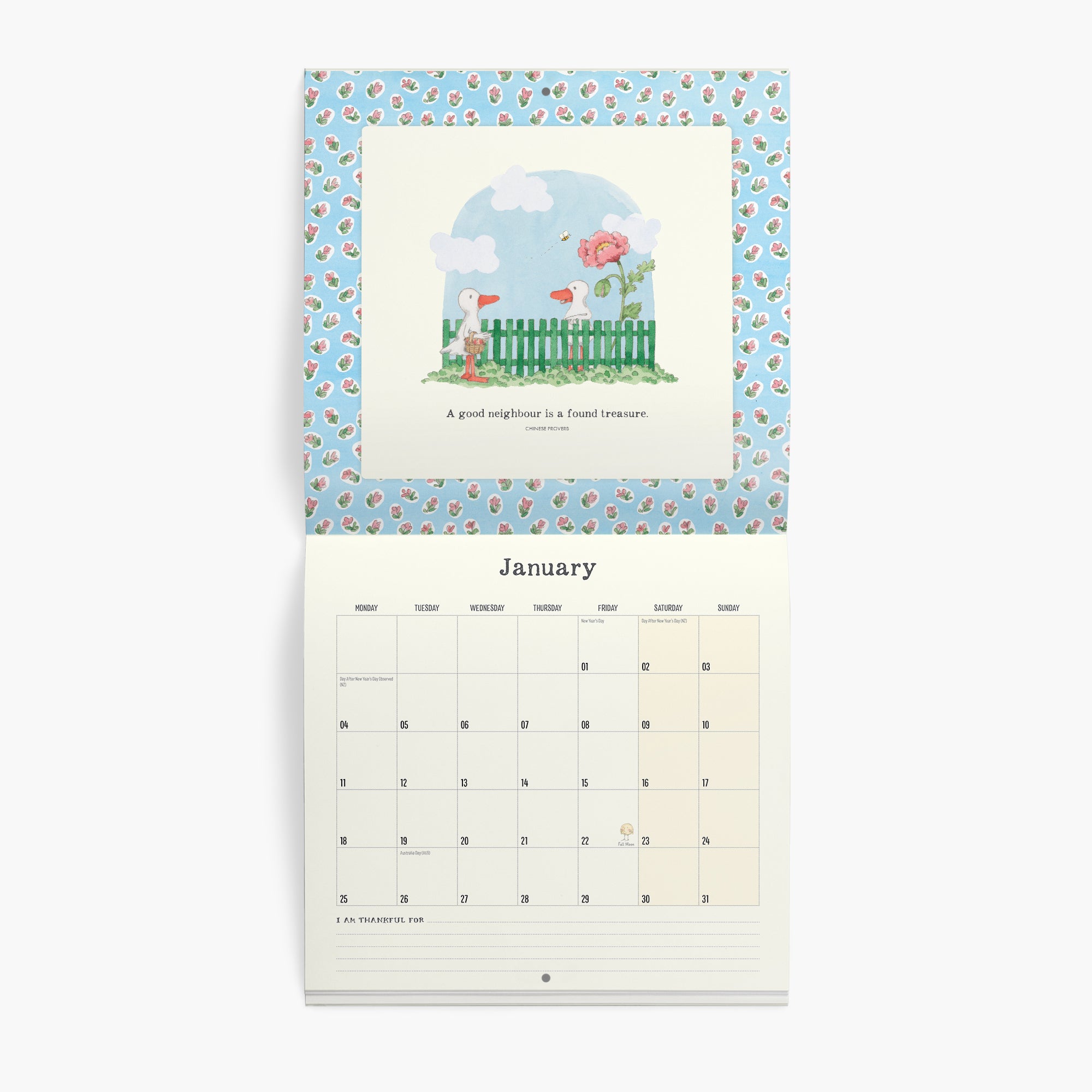 2027 Twigseeds - Square Wall Calendar
