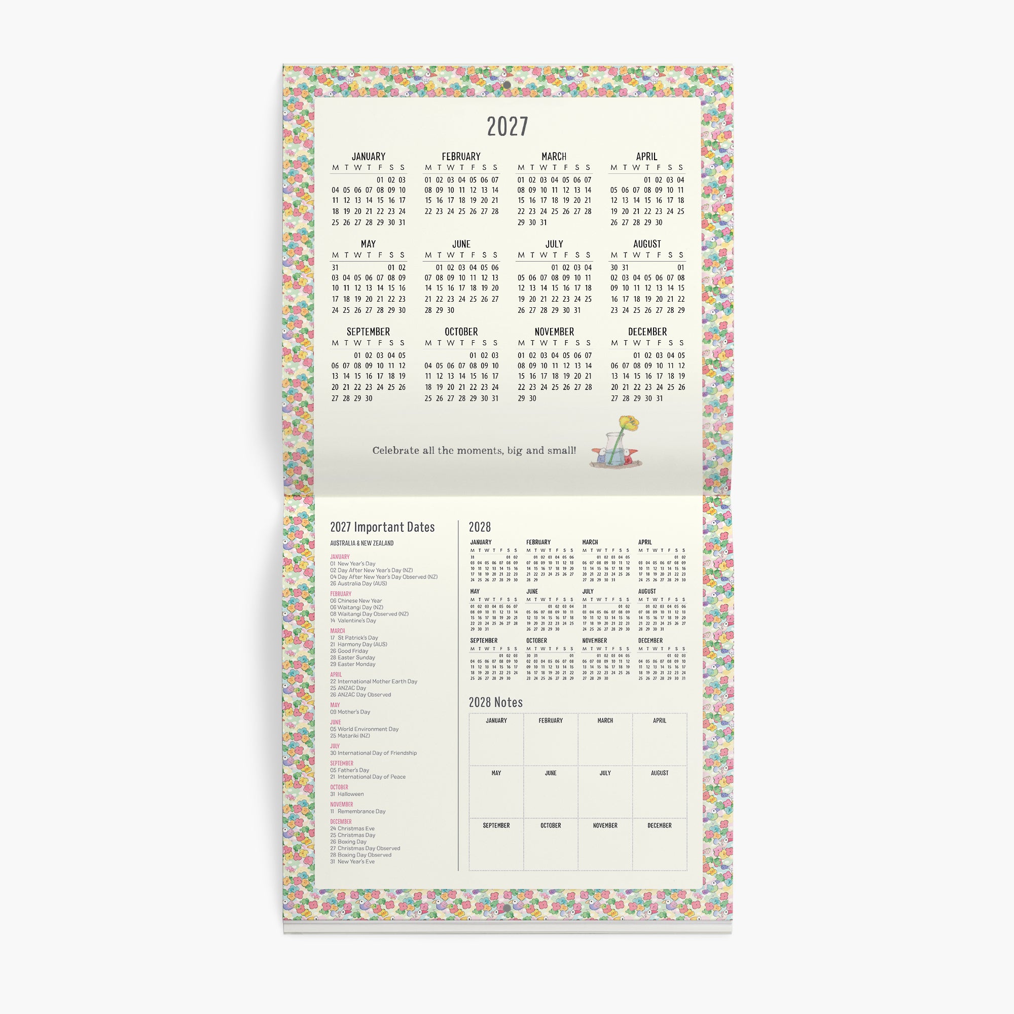 2027 Twigseeds - Square Wall Calendar