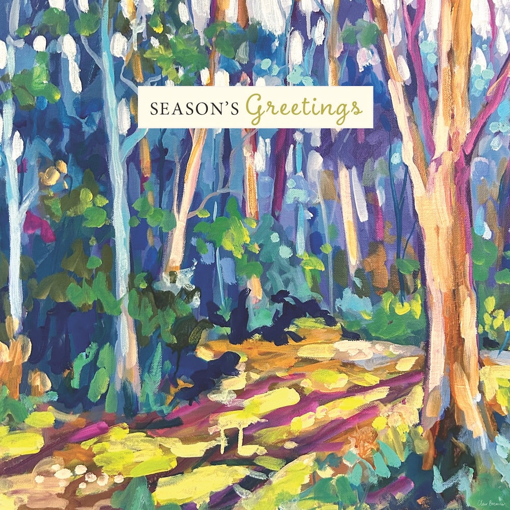 RSPCA - Australian Christmas Gums - 10 Charity Christmas Cards Pack