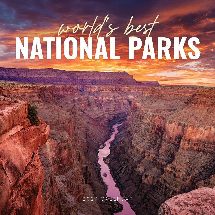 2027 World's Best National Parks  - Square Wall Calendar