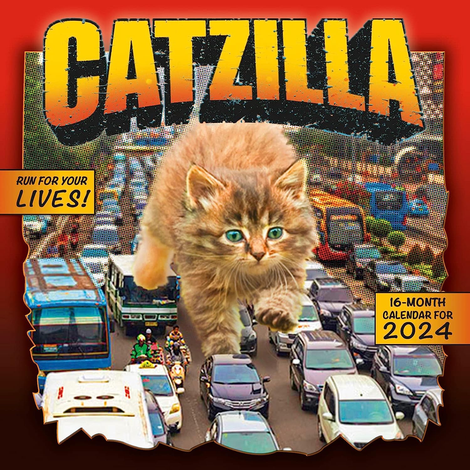 2024 Catzilla - Square Wall Calendar  SOLD OUT