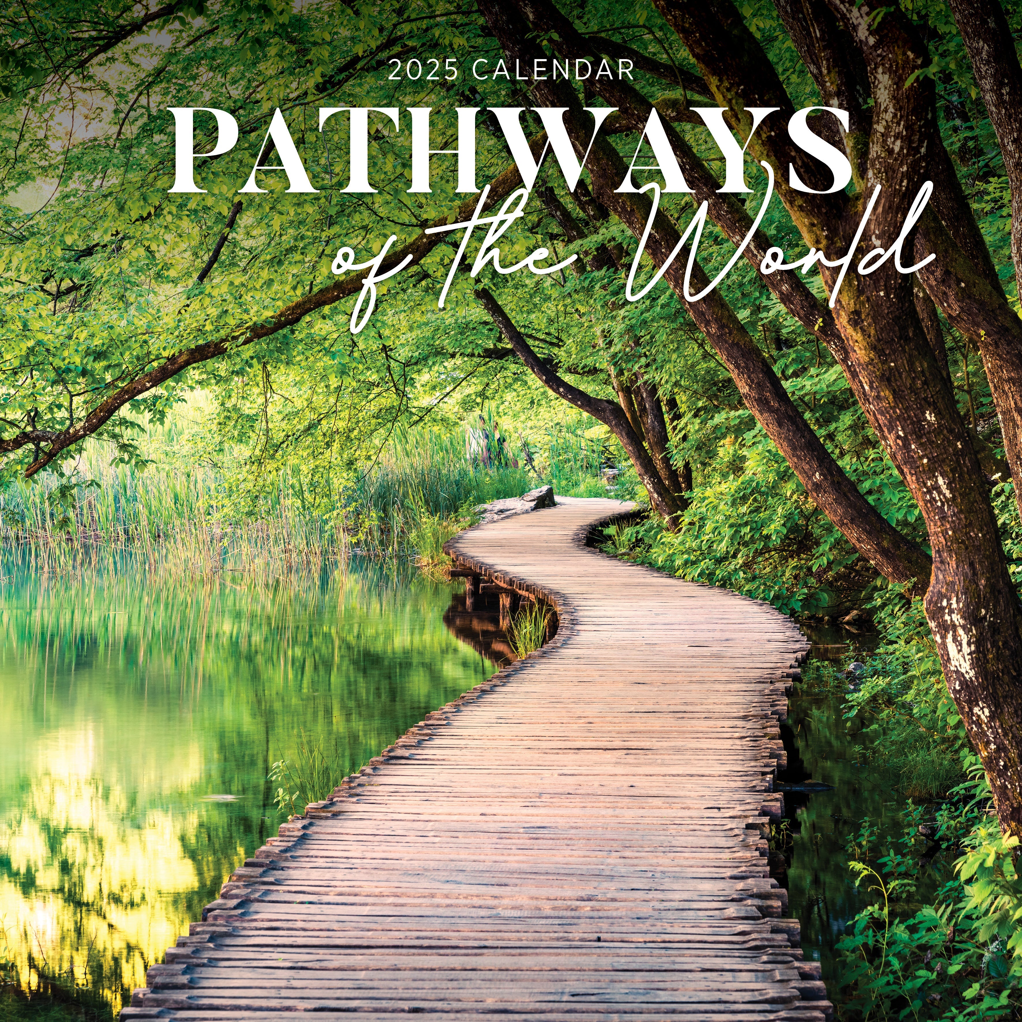 2025 Pathways Of The World - Square Wall Calendar