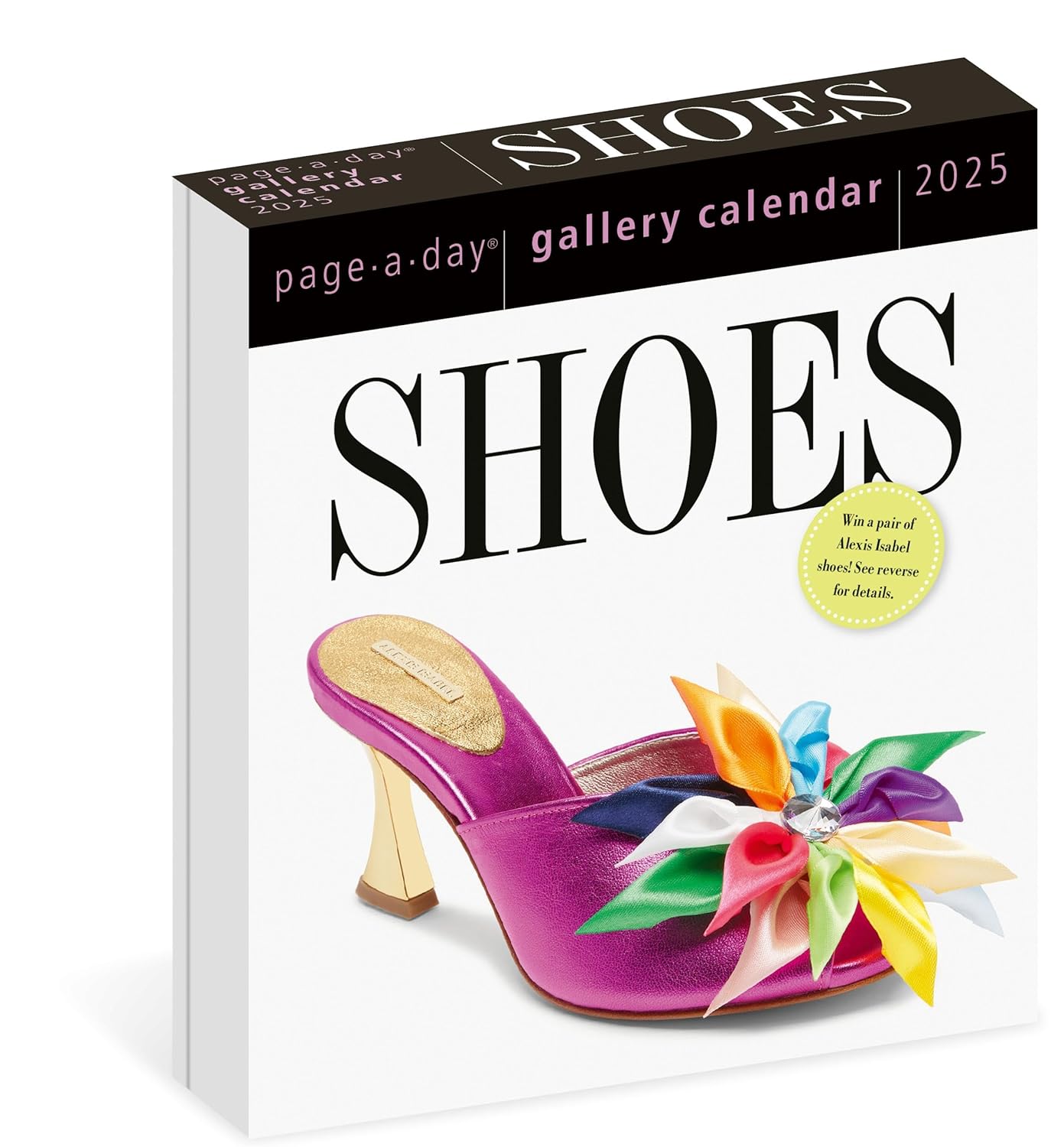 2025 Shoes - Daily Boxed Page-A-Day Calendar