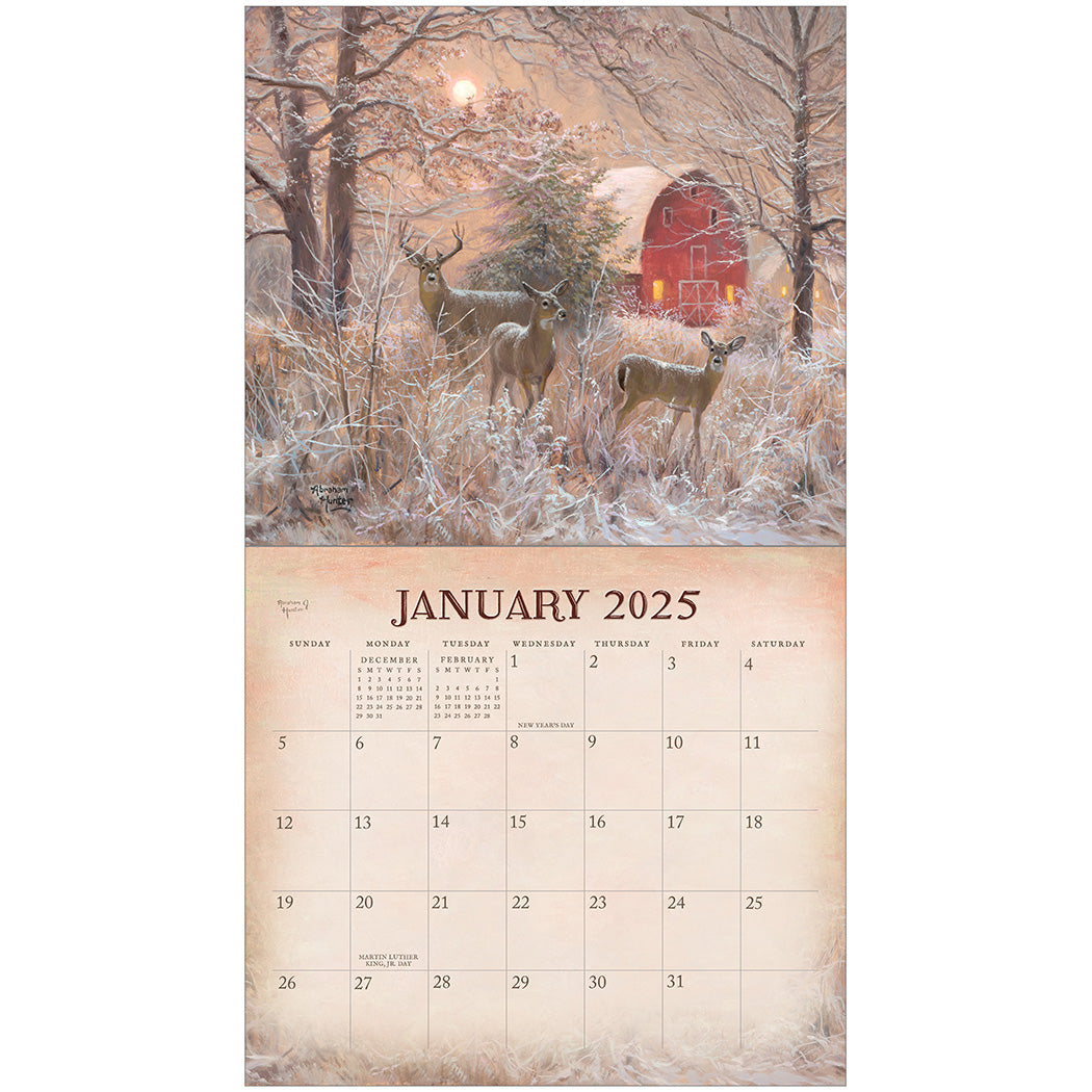 2025 Legacy Four Seasons - Deluxe Wall Calendar