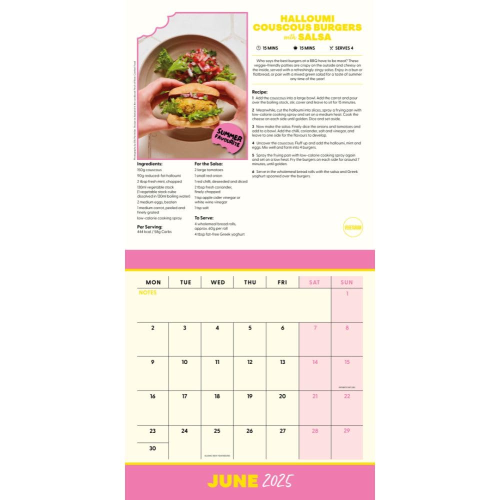 2025 Pinch Of Nom - Square Wall Calendar