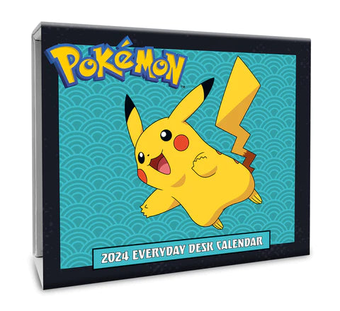 2024 Pokemon - Daily Boxed Page-A-Day Calendar  SOLD OUT