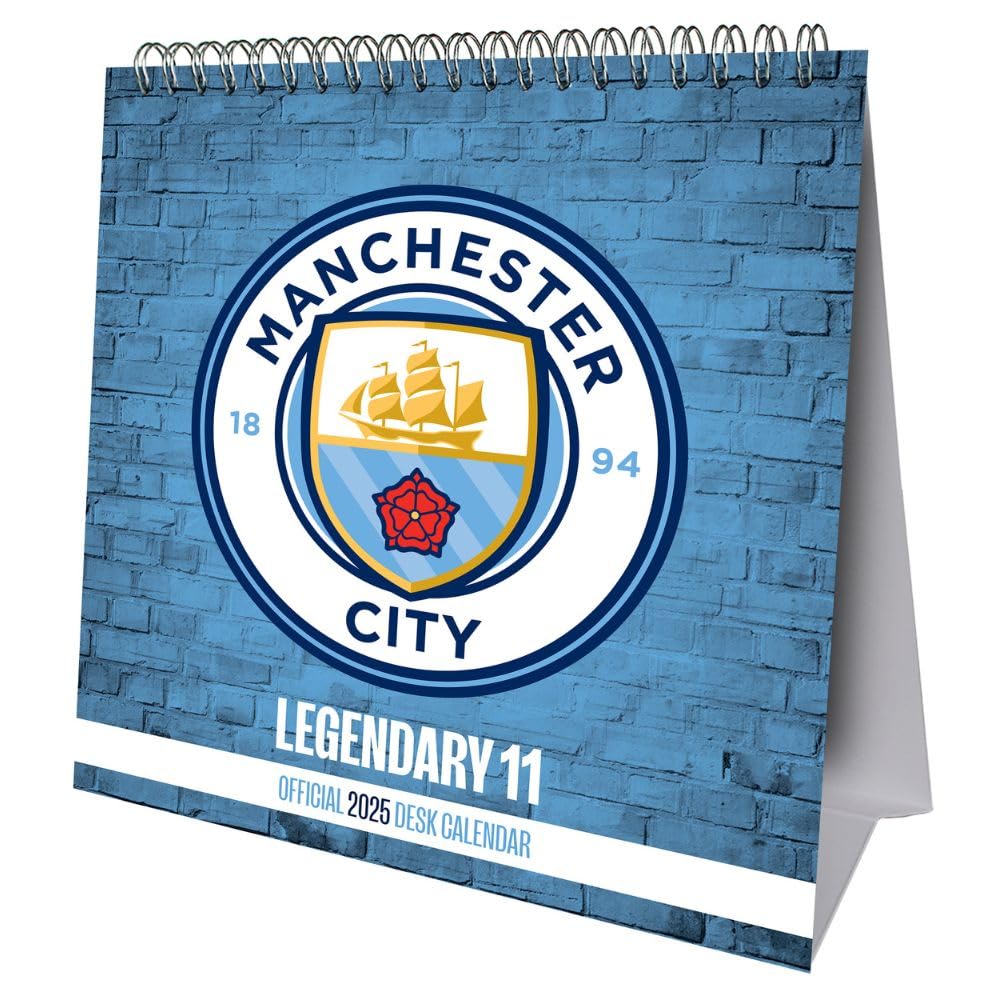 2025 Manchester City Fc - Desk Easel Calendar