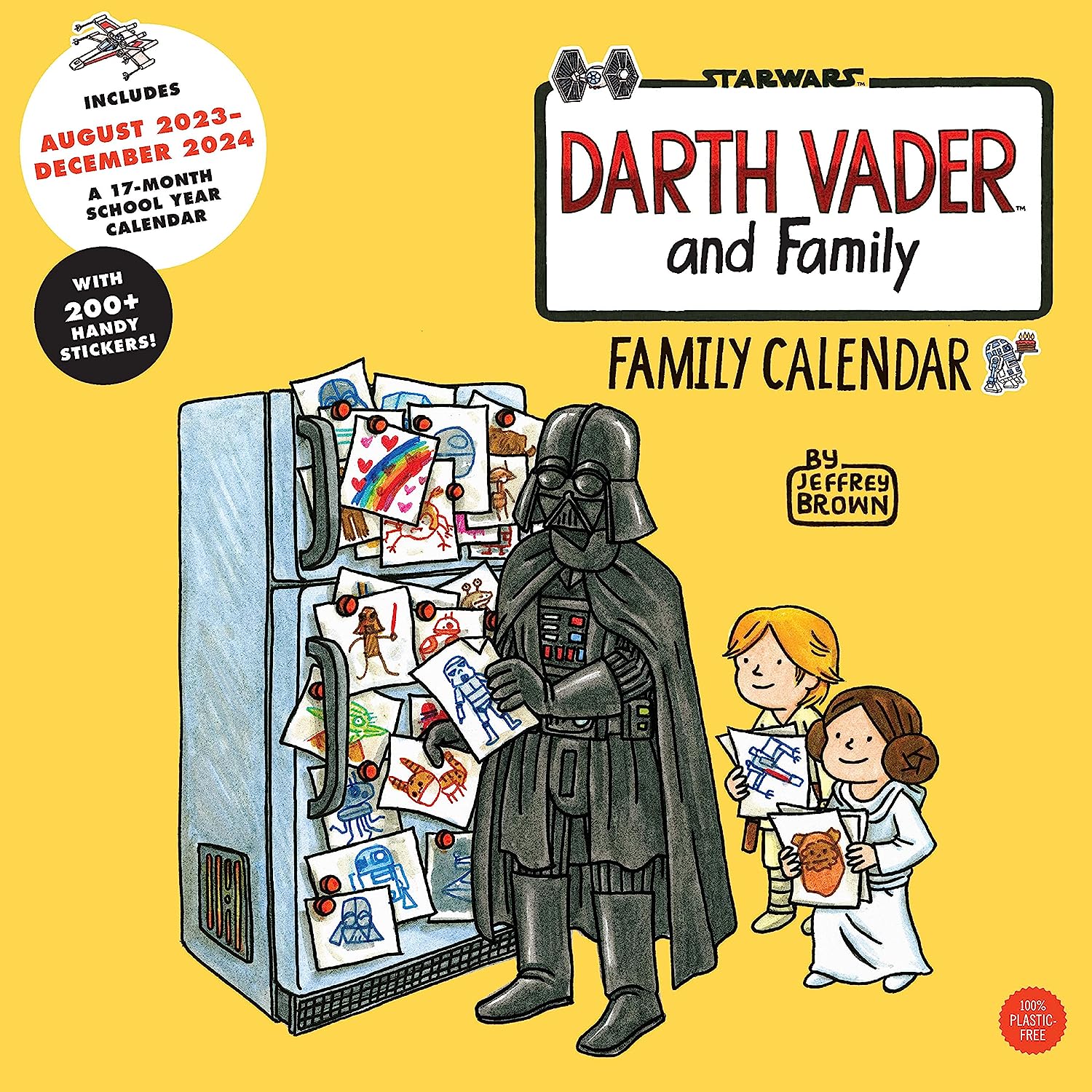 2024 Darth Vader and Family: Family Calendar - Square Wall Calendar  SOLD OUT