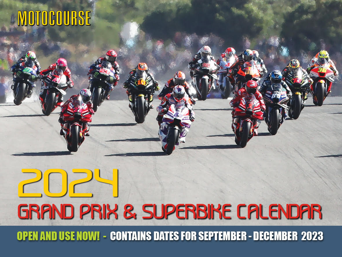 Motocourse Grand Prix & Superbike Deluxe Wall Calendar