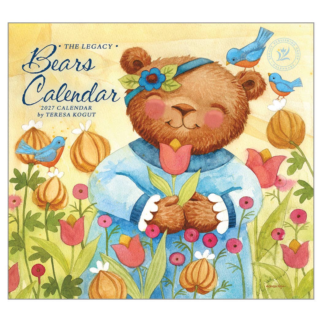 2027 Bears - Deluxe Wall Calendar