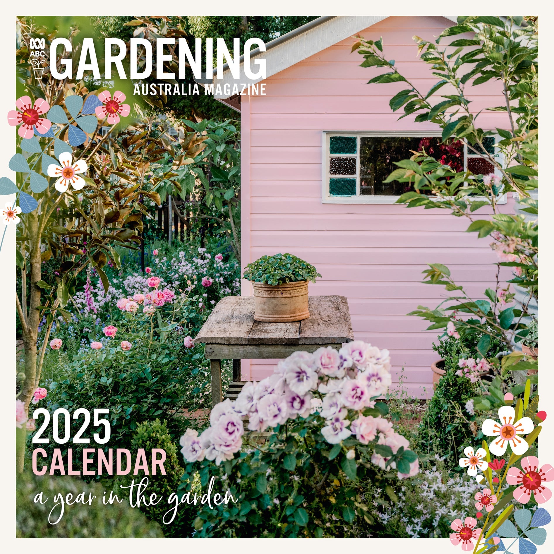 2025 ABC Gardening Australia - Square Wall Calendar