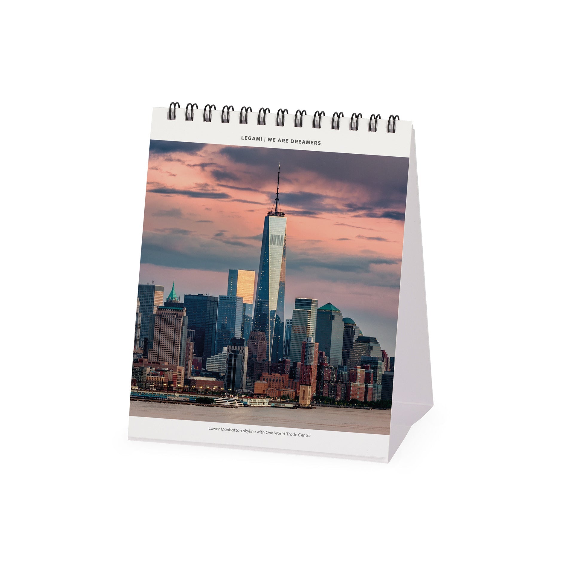 New York Desk Calendar 2025