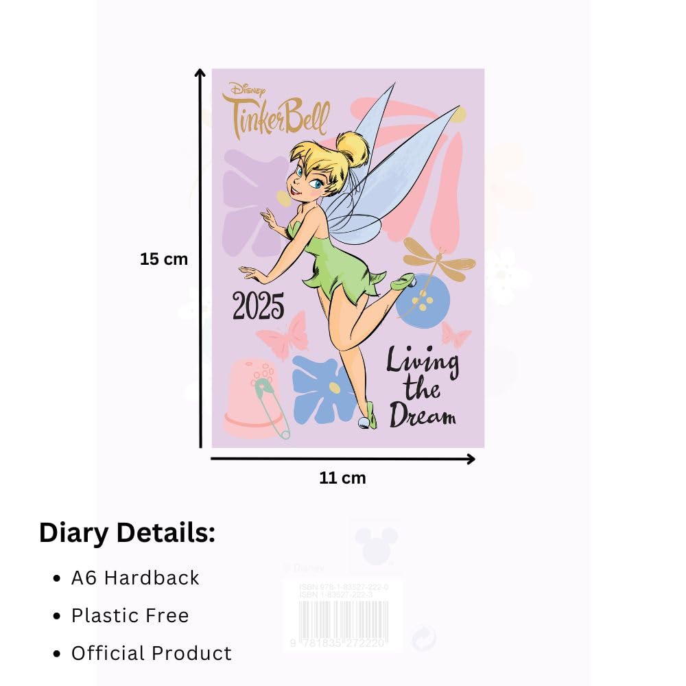 2025 Disney Tinkerbell - Weekly Diary/Planner