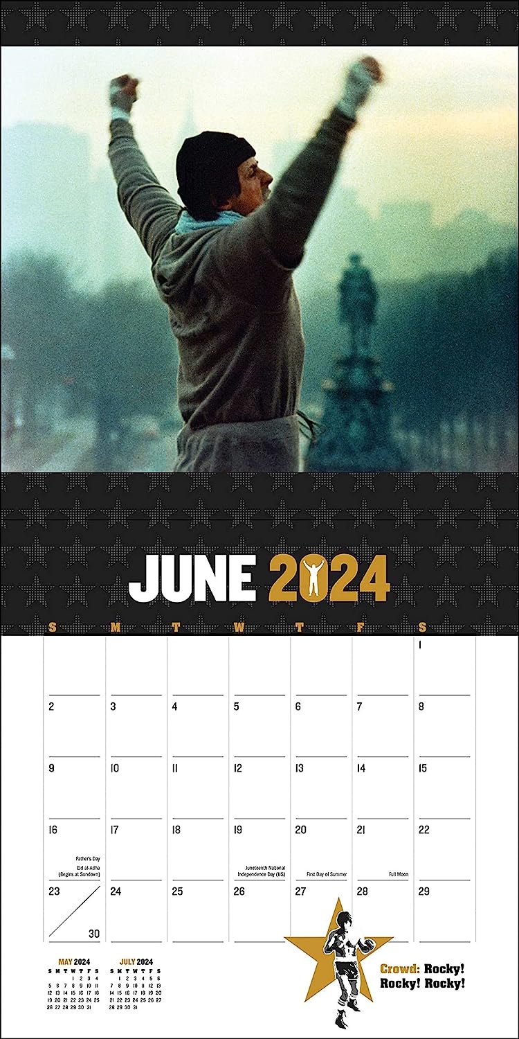 2024 Rocky - Square Wall Calendar  SOLD OUT