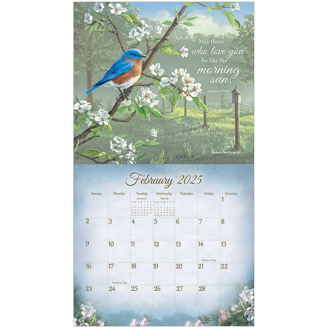 2025 Legacy Songbirds Of Faith - Deluxe Wall Calendar