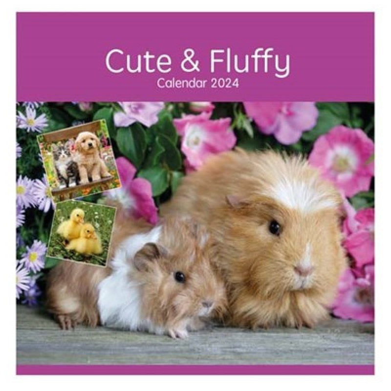 2024 Cute & Cuddly - Square Wall Calendar  SOLD OUT