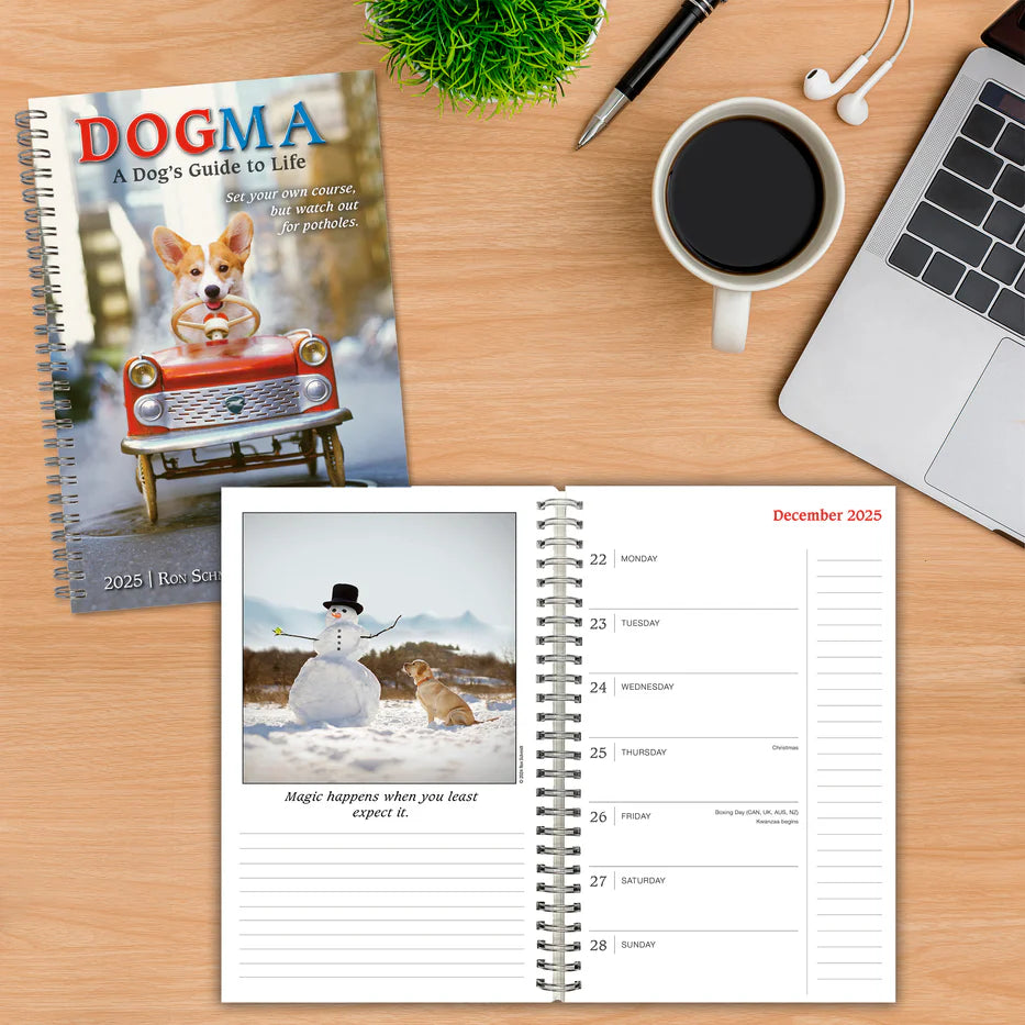 2025 Dogma: A Dog's Guide to Life - Weekly Engagement Diary/Planner