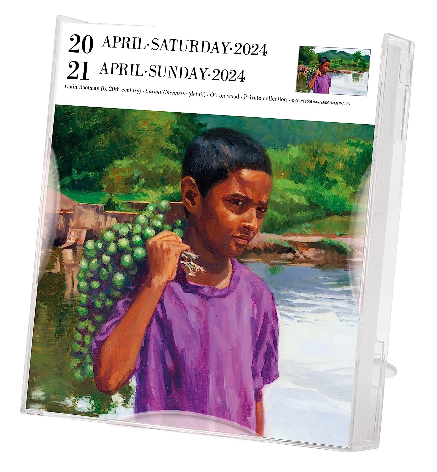 2024 Art Gallery - Daily Boxed Page-A-Day Calendar  SOLD OUT