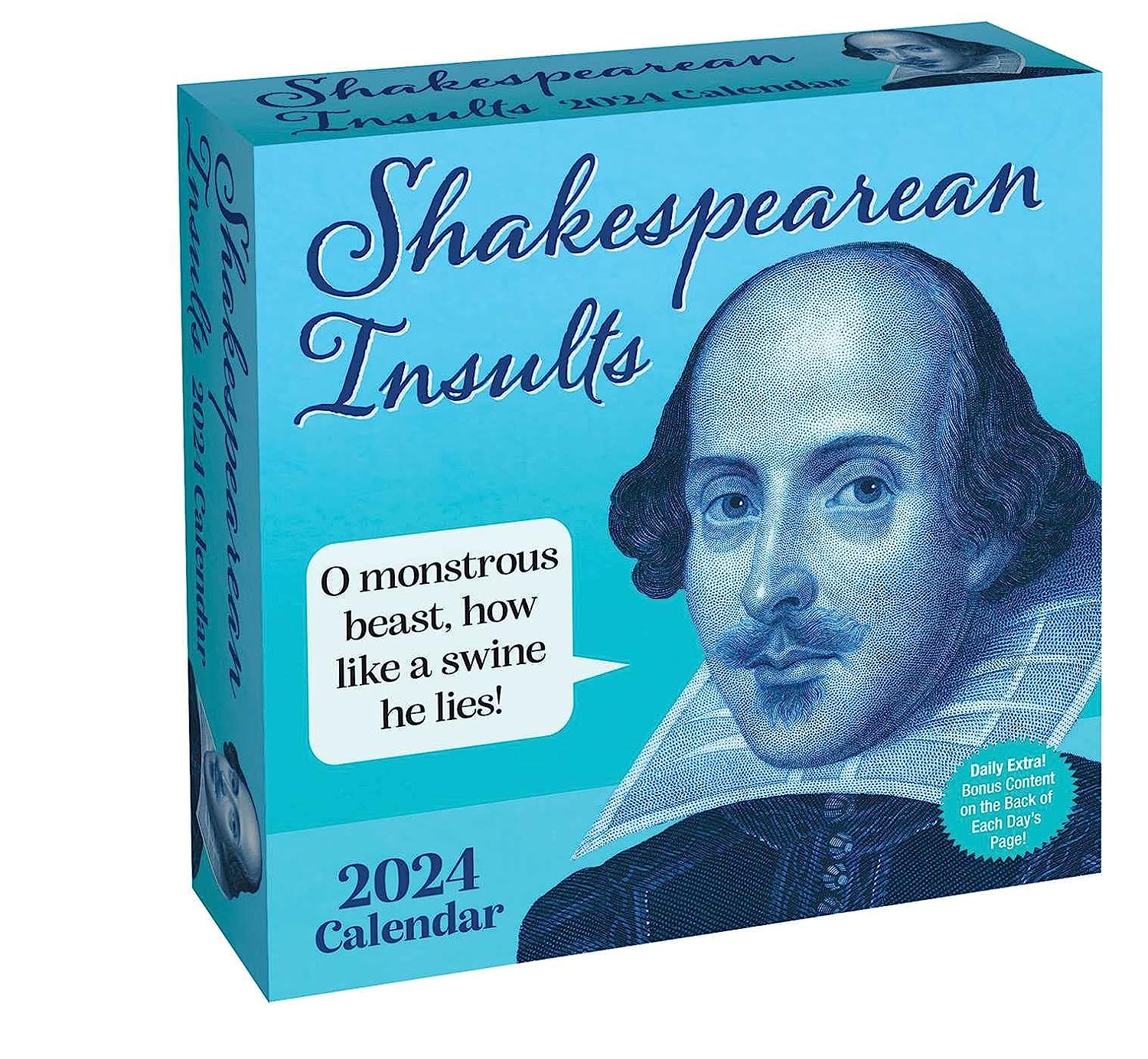 2024 Shakespearean Insults - Daily Boxed Page-A-Day Calendar  SOLD OUT