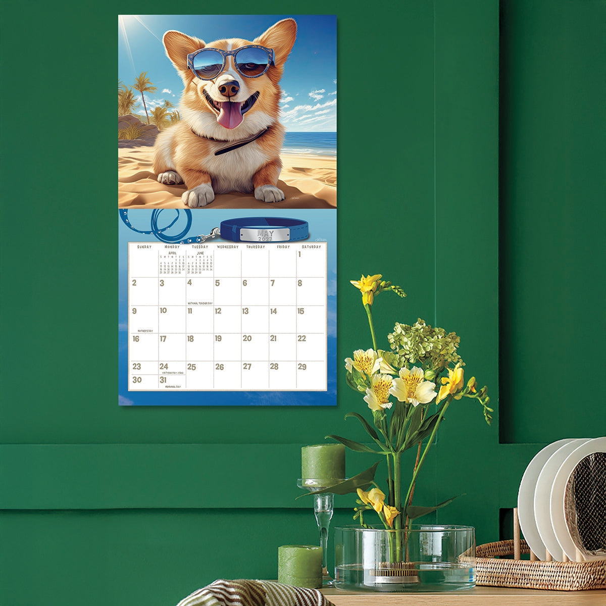 2027 The Good Life - Deluxe Wall Calendar by Jim Baldwin