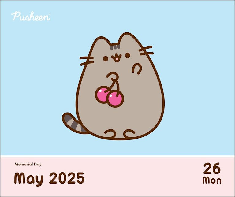 2025 Pusheen - Daily Boxed Page-A-Day Calendar