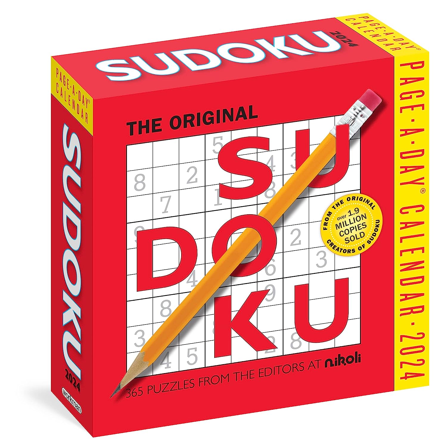 2024 The Original Sudoku - Daily Boxed Page-A-Day Calendar  SOLD OUT