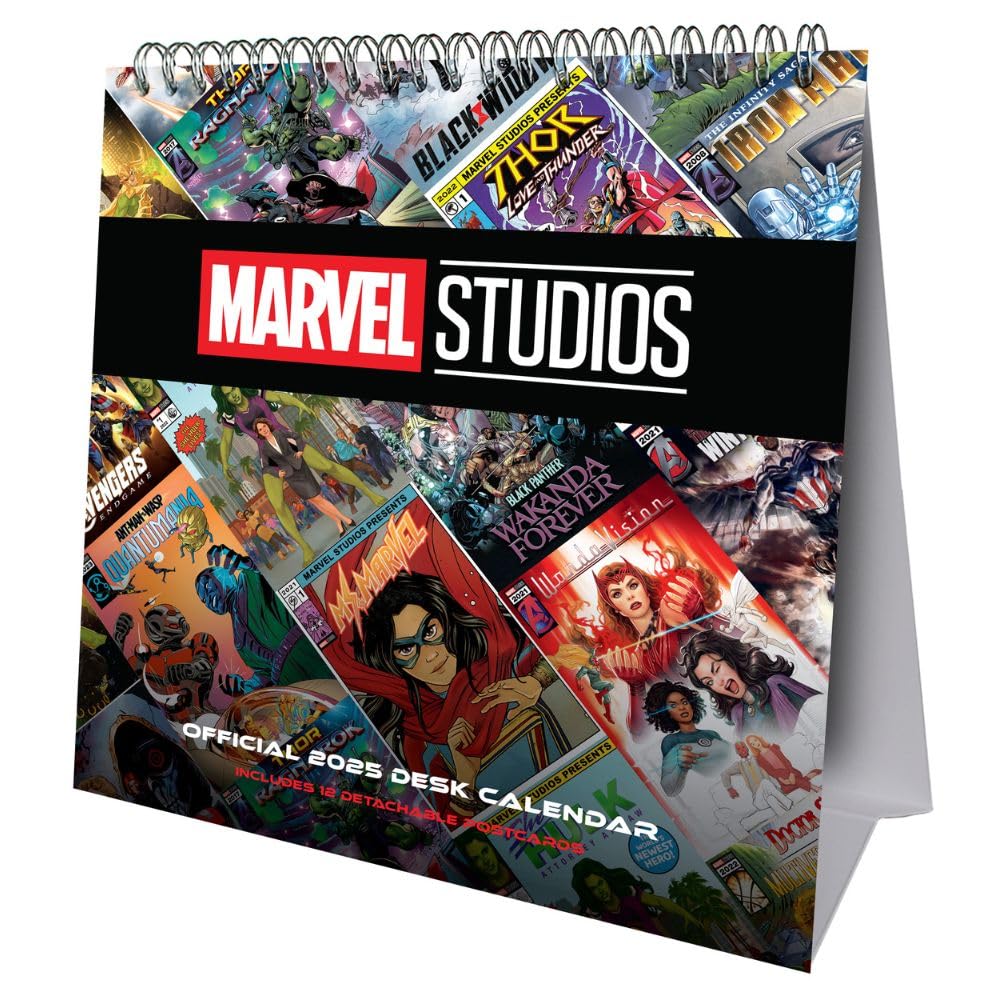 2025 Marvel - Desk Easel Calendar