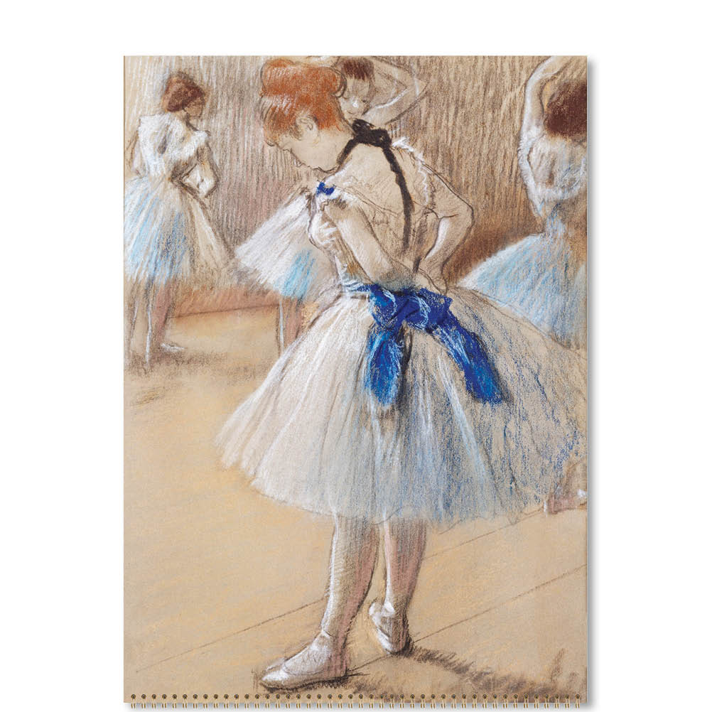 2025 Degas Dancers - Deluxe Wall Calendar