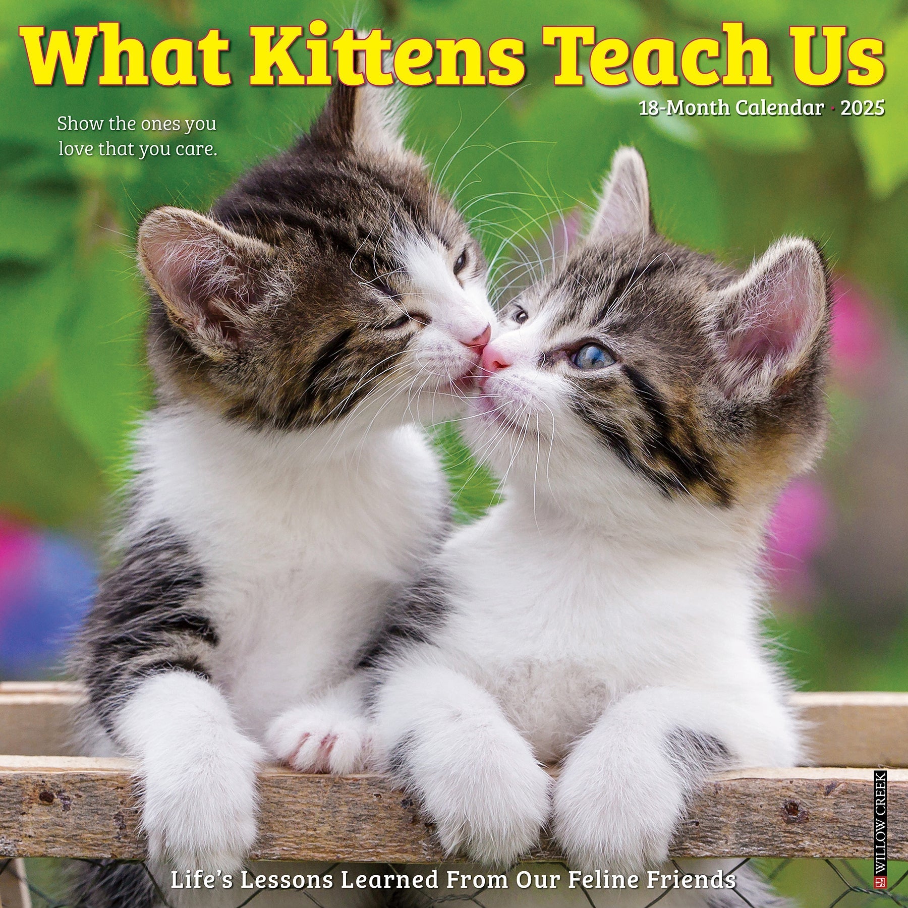 2025 What Kittens Teach Us - Square Wall Calendar