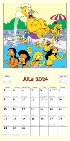 2024 The Simpsons - Square Wall Calendar  SOLD OUT