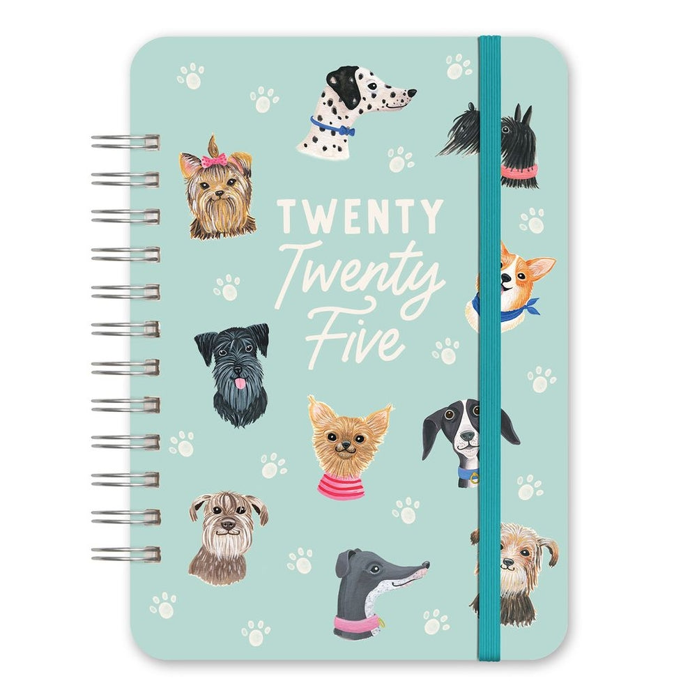 2025 Doggone Cute - Do It All Weekly & Monthly Diary/Planner