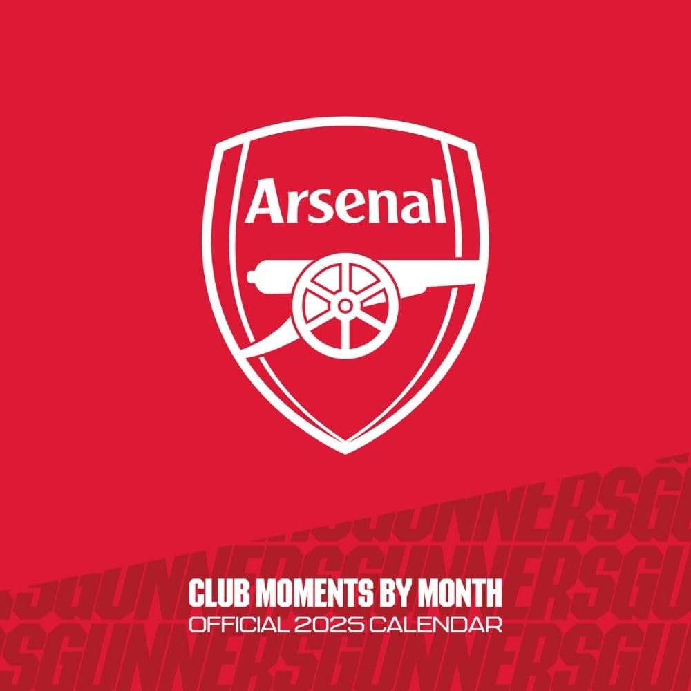 2025 Arsenal Fc Legends - Square Wall Calendar